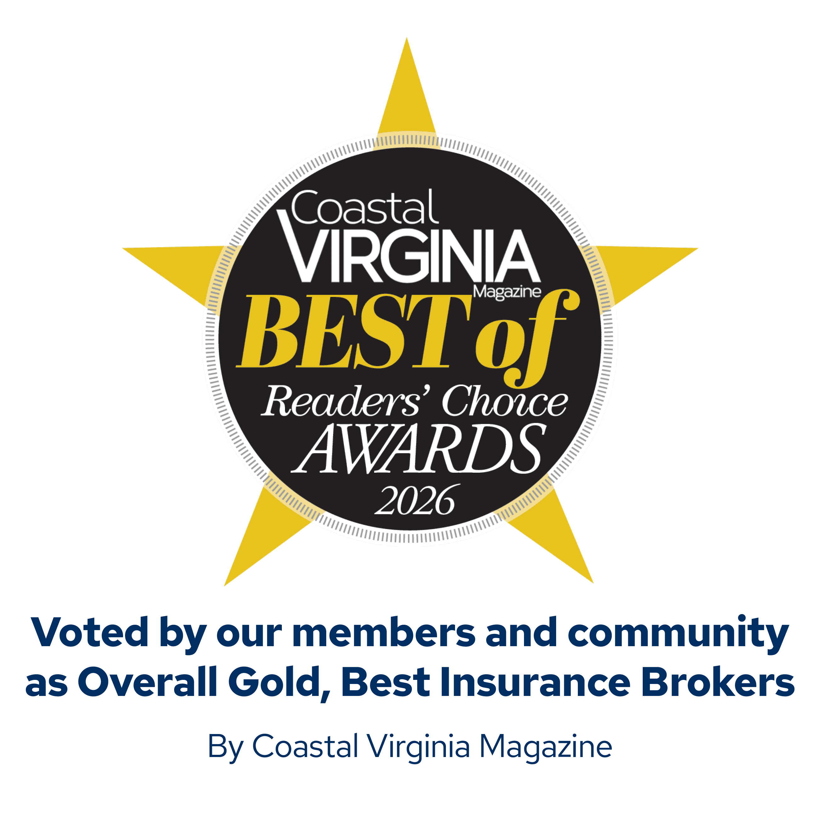 2026 Coastal Virginia Best Of Award